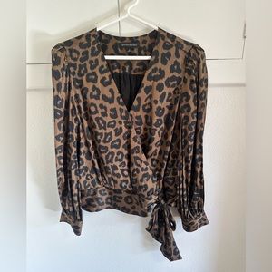 Fun leopard top